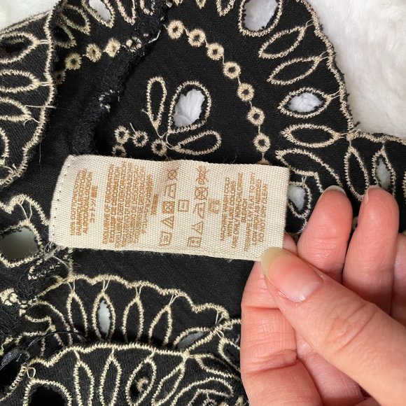 Free People Scallop Hem Embroidered Tank - Picture 8 of 10